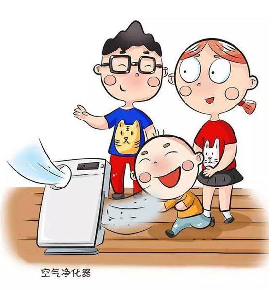 4,空气净化空气净化器:他可以吸附空气中灰尘等颗粒物,缺点是如果长期